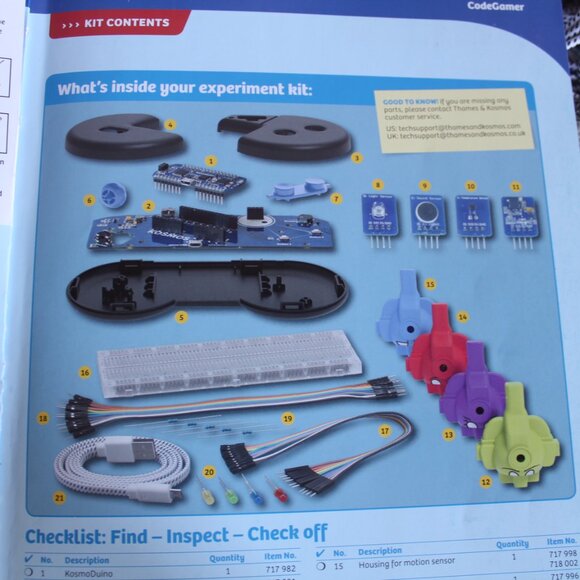 Thames & Kosmos Code Gamer with KosmoBits Arduino Coding Game and Workshop - Picture 11 of 14